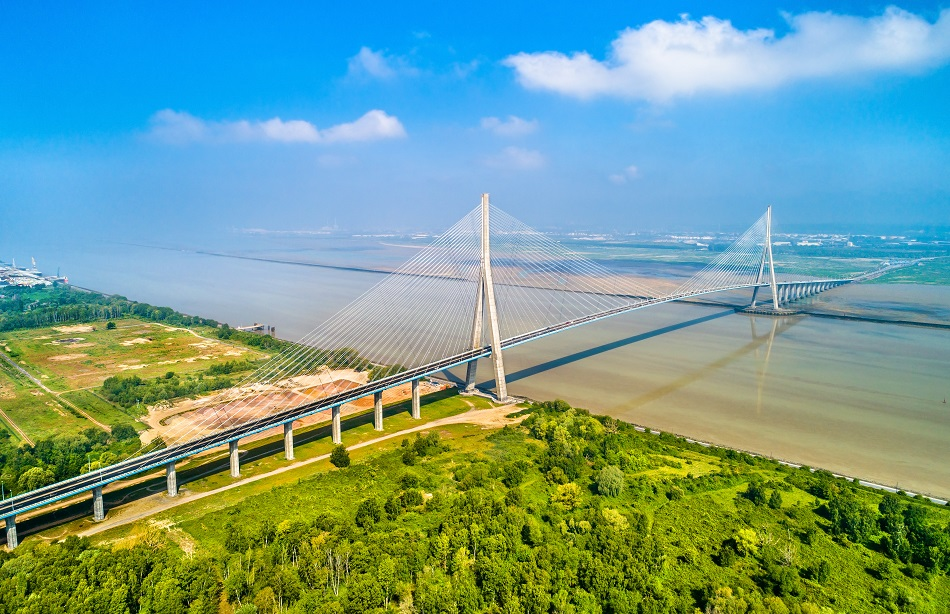 Building The Pont De Normandie